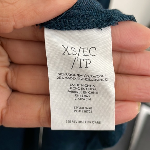 CABI Halftime Tunic | Teal | XS - Picture 8 of 9